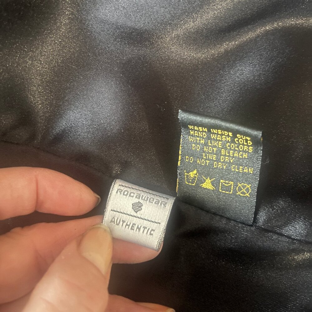 NWOT Rocawear Black Sequin Women’s Puffer Jacket, XL - Picture 6 of 10